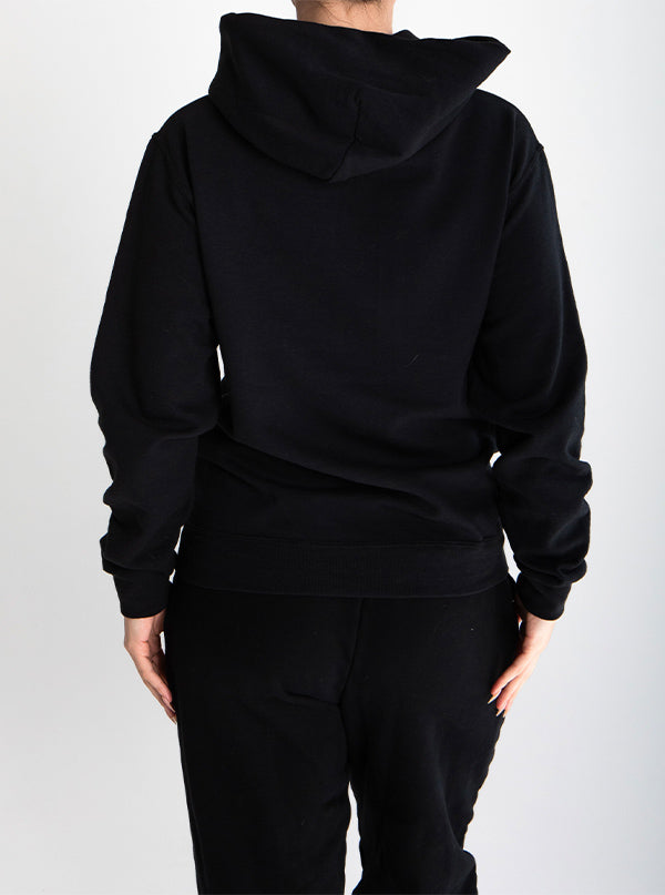 Unisex Inked Mag Logo Hoodie - Black