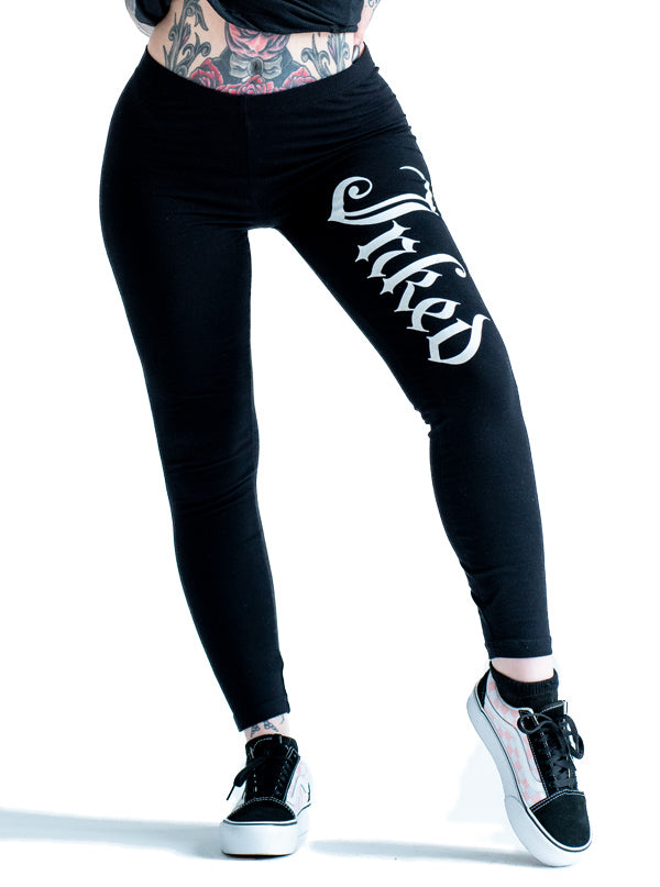 Women&#39;s Inked Logo Leggings